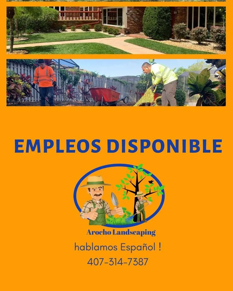 Professional outdoor landscaping in Sanford, FL by Arocho Landscaping