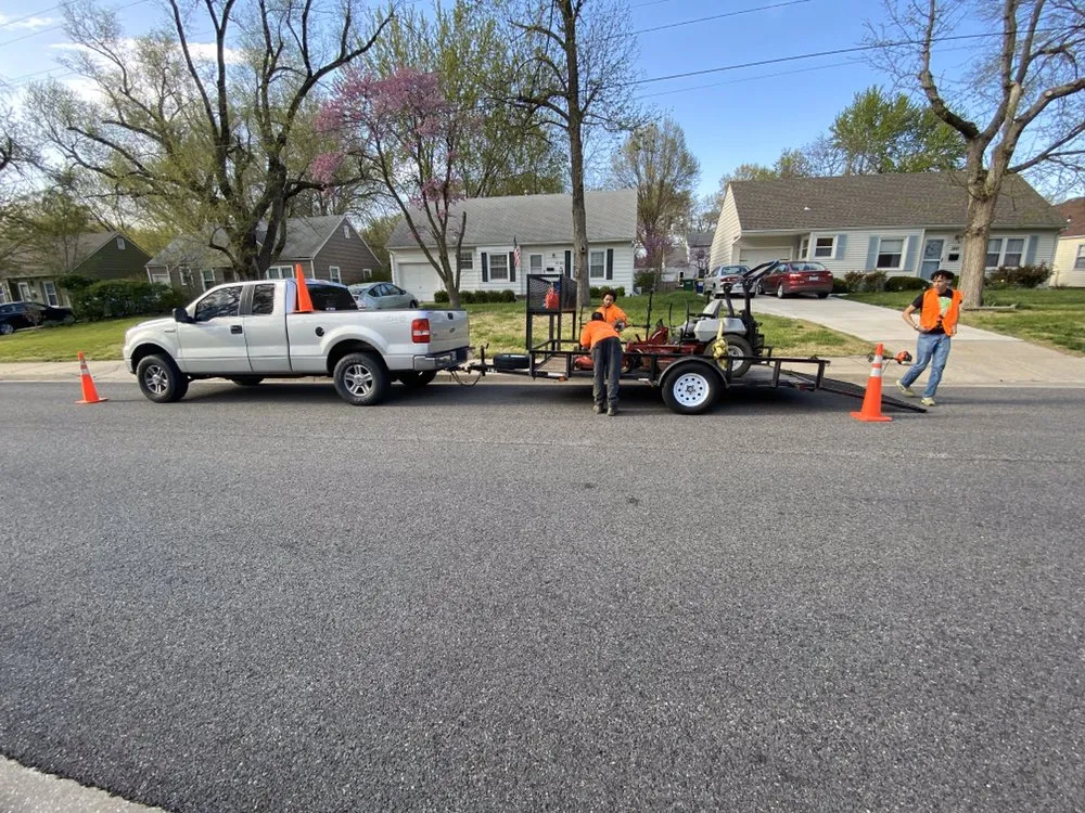 Expert landscaping services in Sugar Creek, MO - Aron & Sons Lawn Care