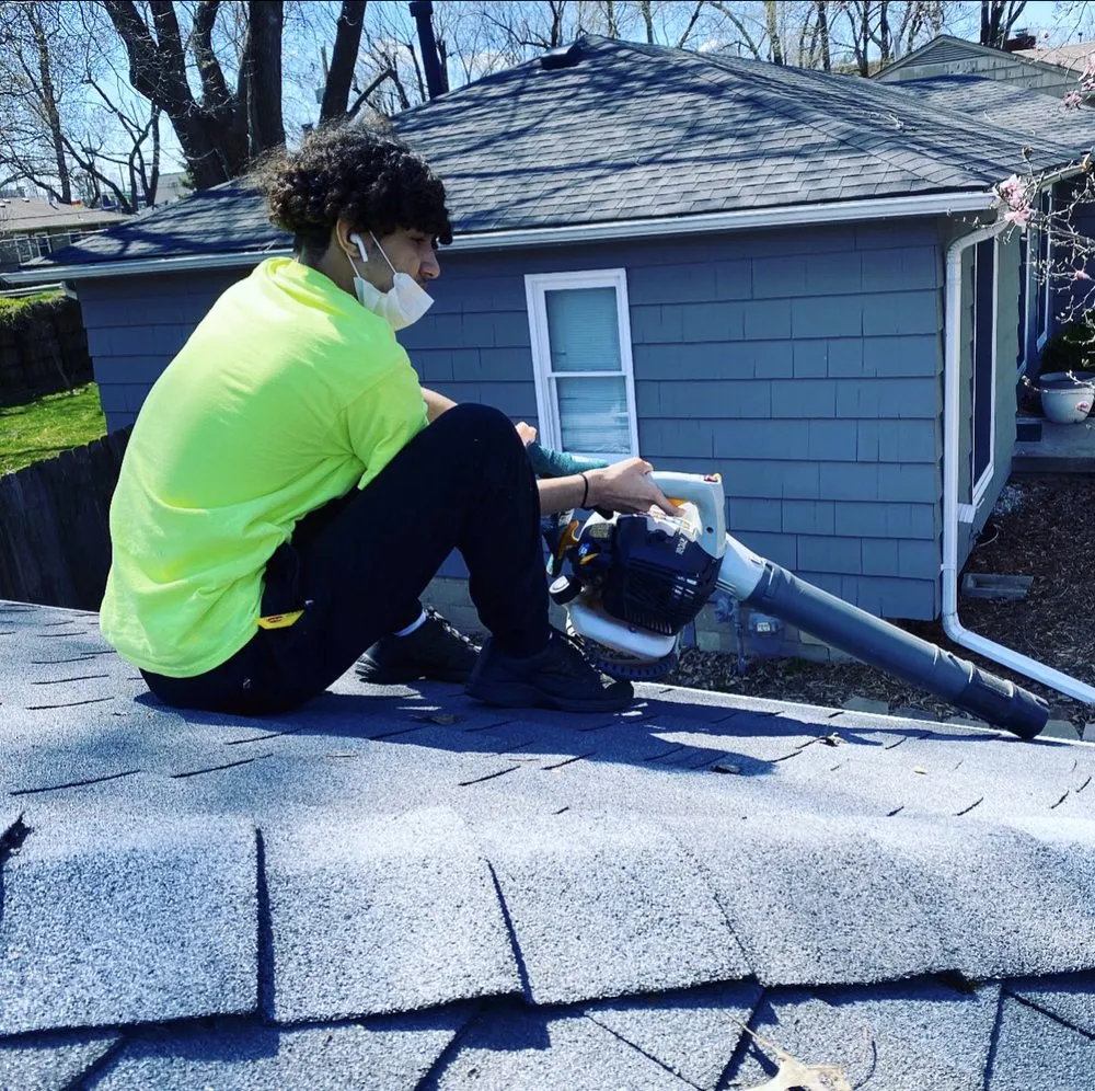 Local yard cleanup service for homes in Sugar Creek, MO by Aron & Sons Lawn Care