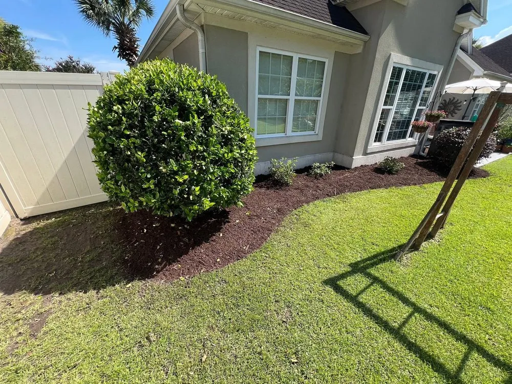 Trusted garden landscaping for residential properties in Shallotte, NC by Around The Bush