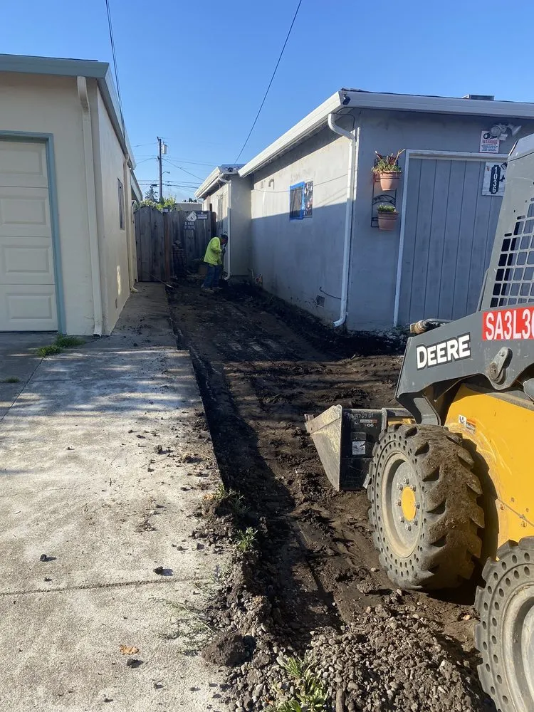 Custom landscape installation in San Leandro, CA by ARP Hardscape