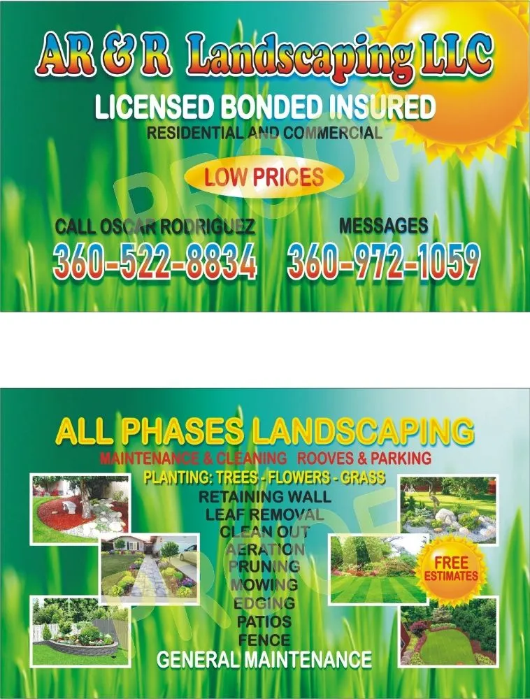 Expert outdoor landscaping for outdoor upgrades across Lacey, WA - AR&R Landscaping
