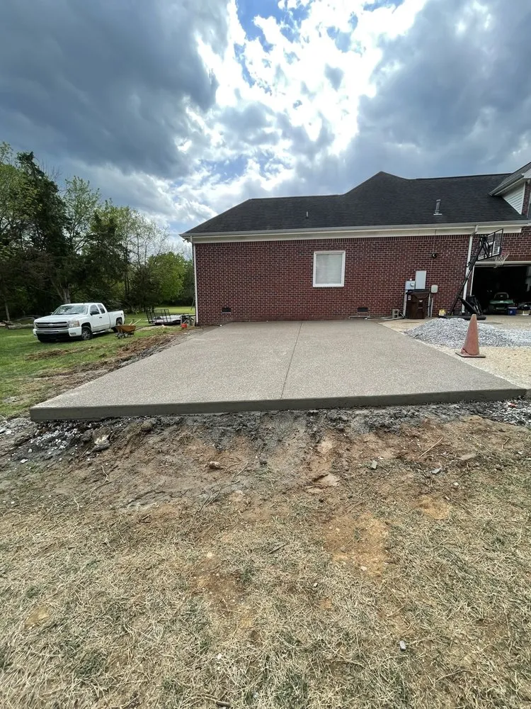 Affordable outdoor landscaping in Middle Tennessee, TN by Arreguín Concrete