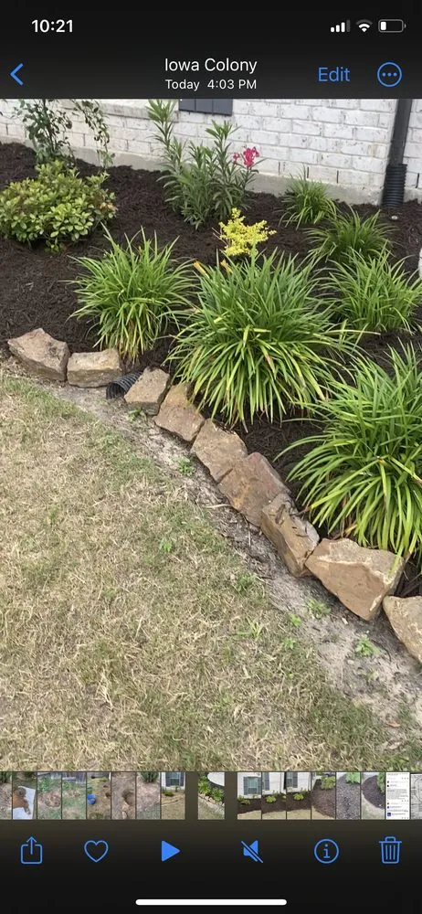 Trusted landscaping services with custom design across Manvel, TX - Arreola’s Cleaning Services