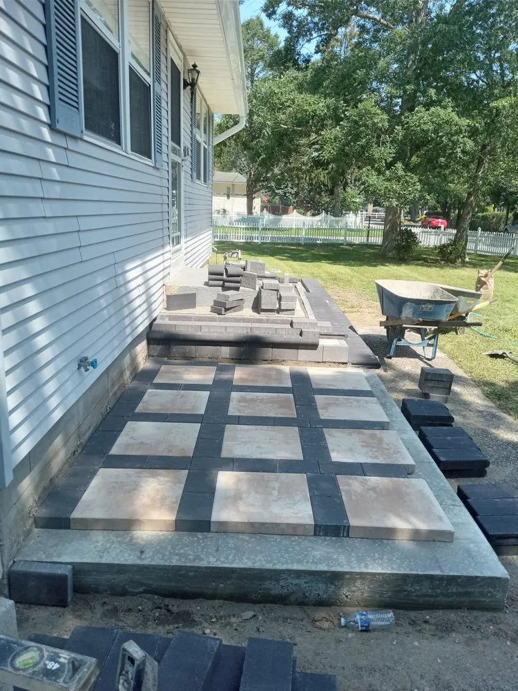 Top-rated outdoor landscaping in Shirley, NY by Arriaza Landscaping