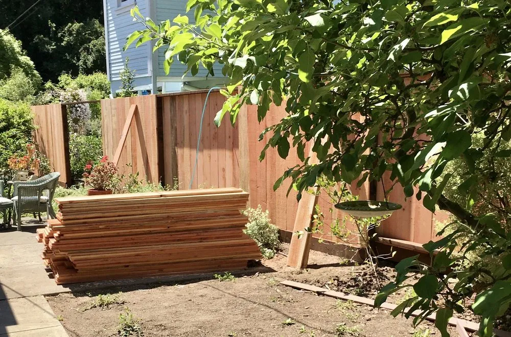 Professional outdoor landscaping for beautiful yards in Fairfax, CA by Arrow Deck & Construction