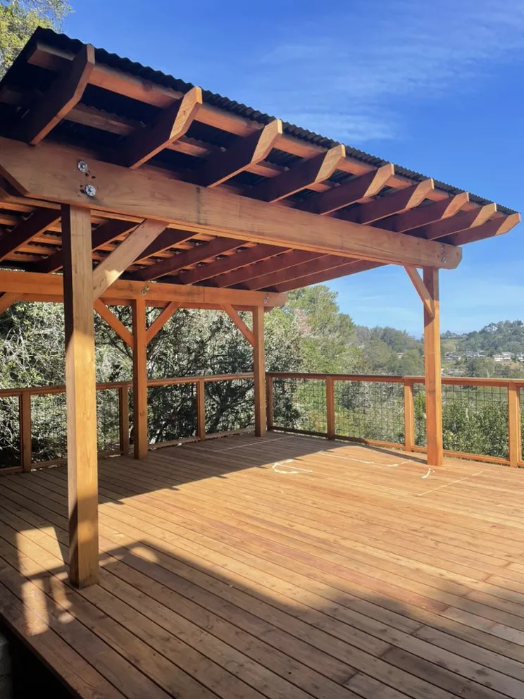 Reliable landscaping services for homes in Fairfax, CA by Arrow Deck & Construction