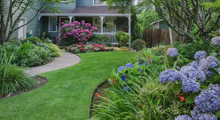 Reliable lawn mowing service in Danvers, MA by Arrowhead Landscaping