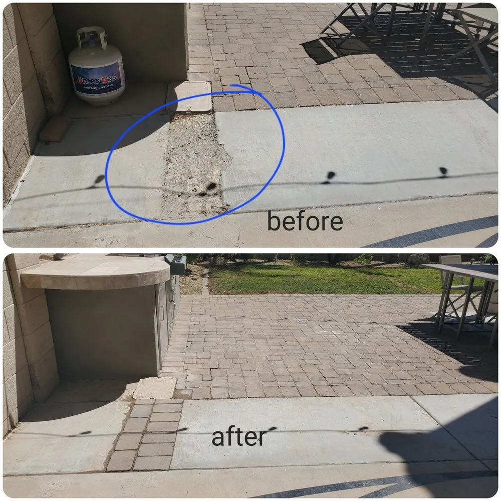 Professional garden landscaping for beautiful yards in Sun City West, AZ by Arroyo and Sons Hardscape