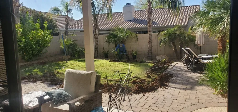 Top-rated garden landscaping with custom design in Sun City West, AZ by Arroyo and Sons Hardscape