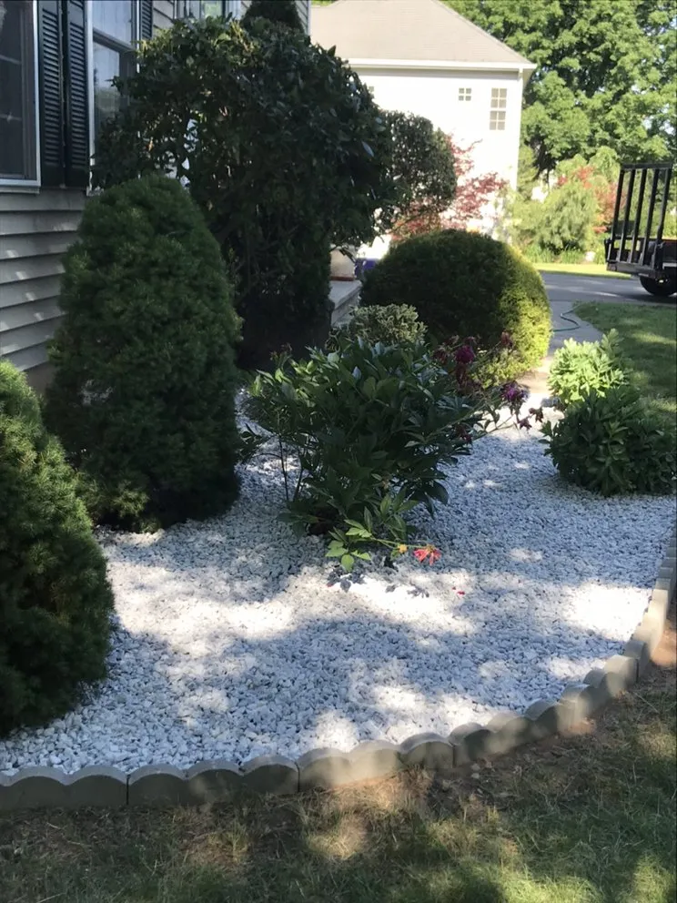 Professional lawn mowing service for residential properties in Wallingford, CT by Arroyo’s landscaping