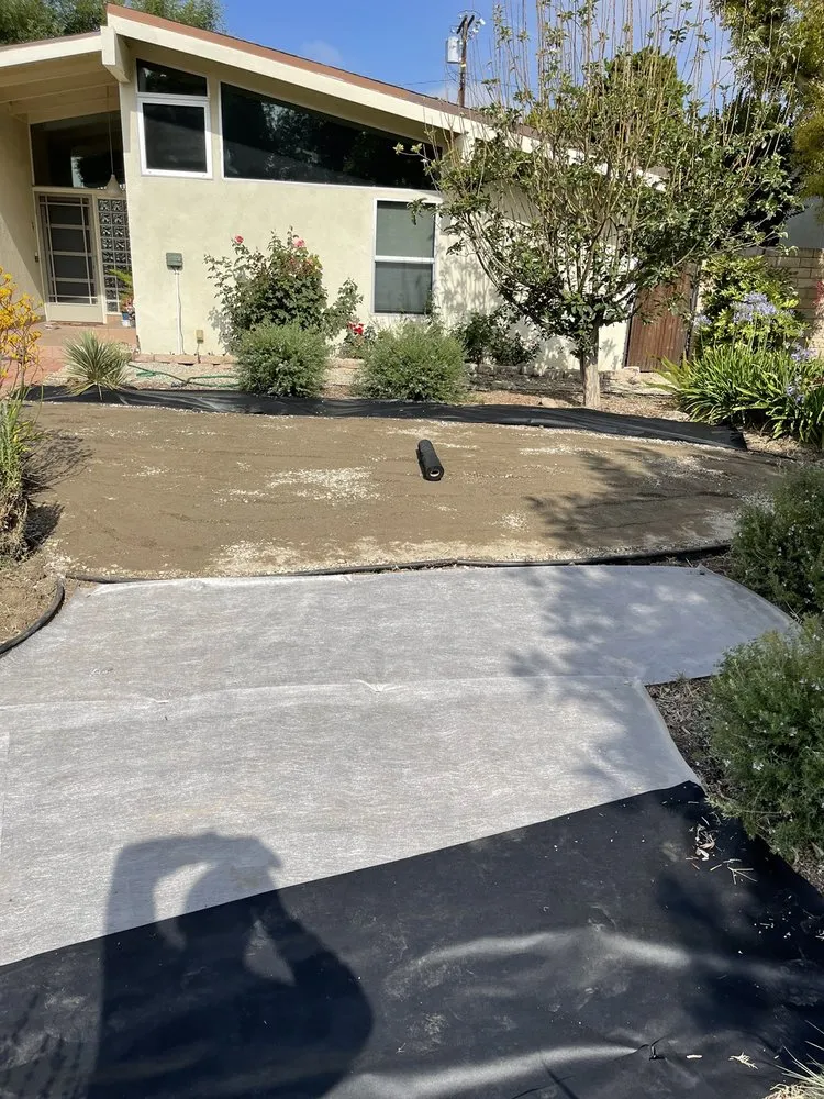 Expert lawn mowing service for residential properties in Los Angeles, CA by Art House Landscape