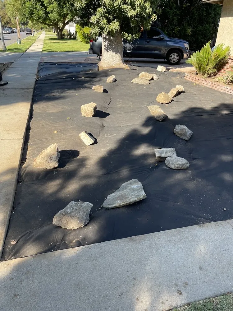 Custom lawn mowing service in Los Angeles, CA by Art House Landscape