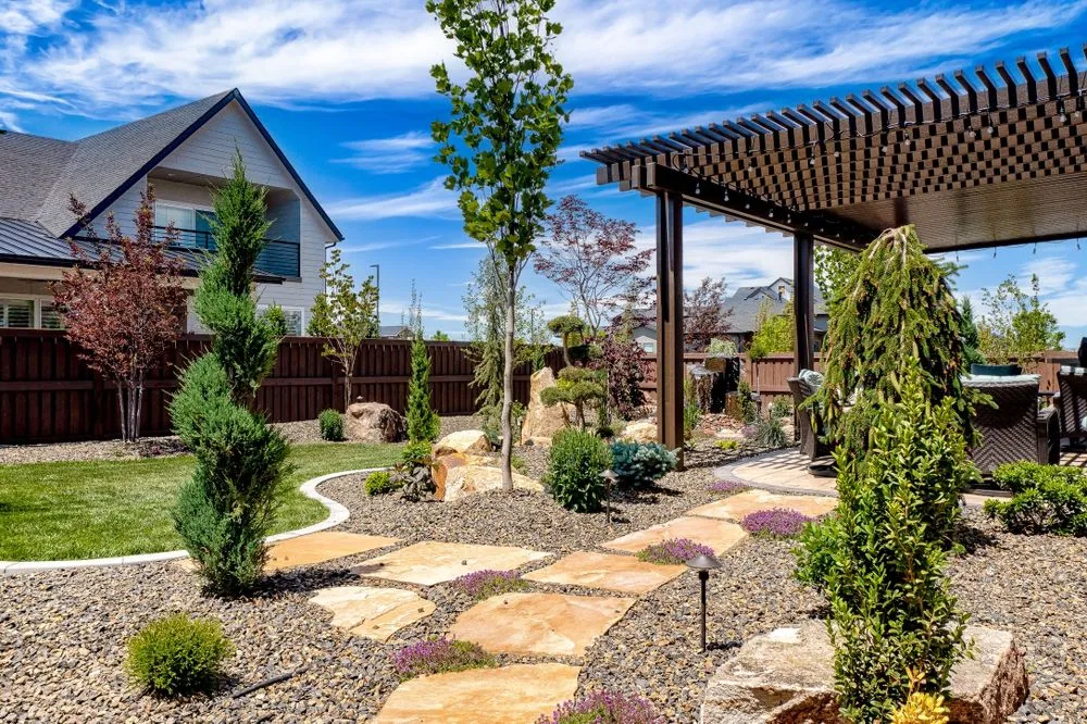 Affordable landscaping services with custom design across Boise, ID - Art of the Earth