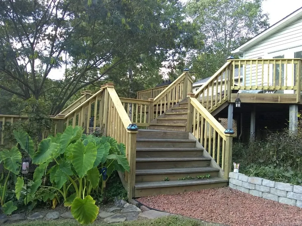 Professional yard maintenance with custom design in South Henderson, NC by Arteaga Lawn & Home Improvements