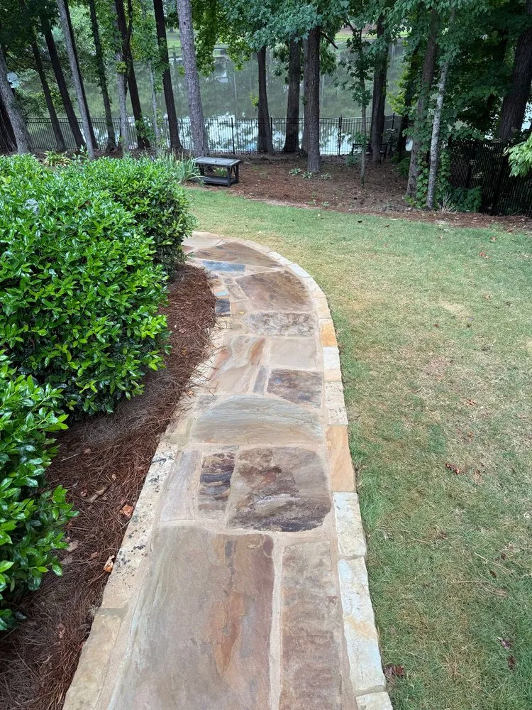 Affordable landscape design with custom design in Rockmart, GA by Arterra Outdoors
