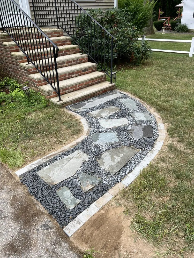 Local landscape design in Natick, MA by Arthur Property Maintenance