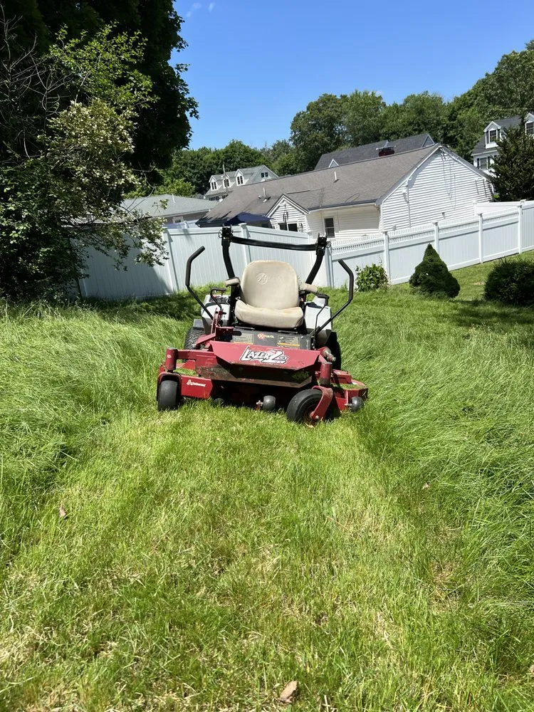 Expert landscape installation in Natick, MA by Arthur Property Maintenance