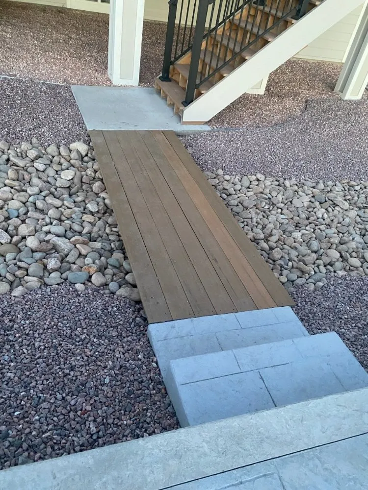Professional garden landscaping in Peyton, CO by Arthurs Lawn and Landscape