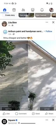 Arthurs Paint And Handyman Services Logo