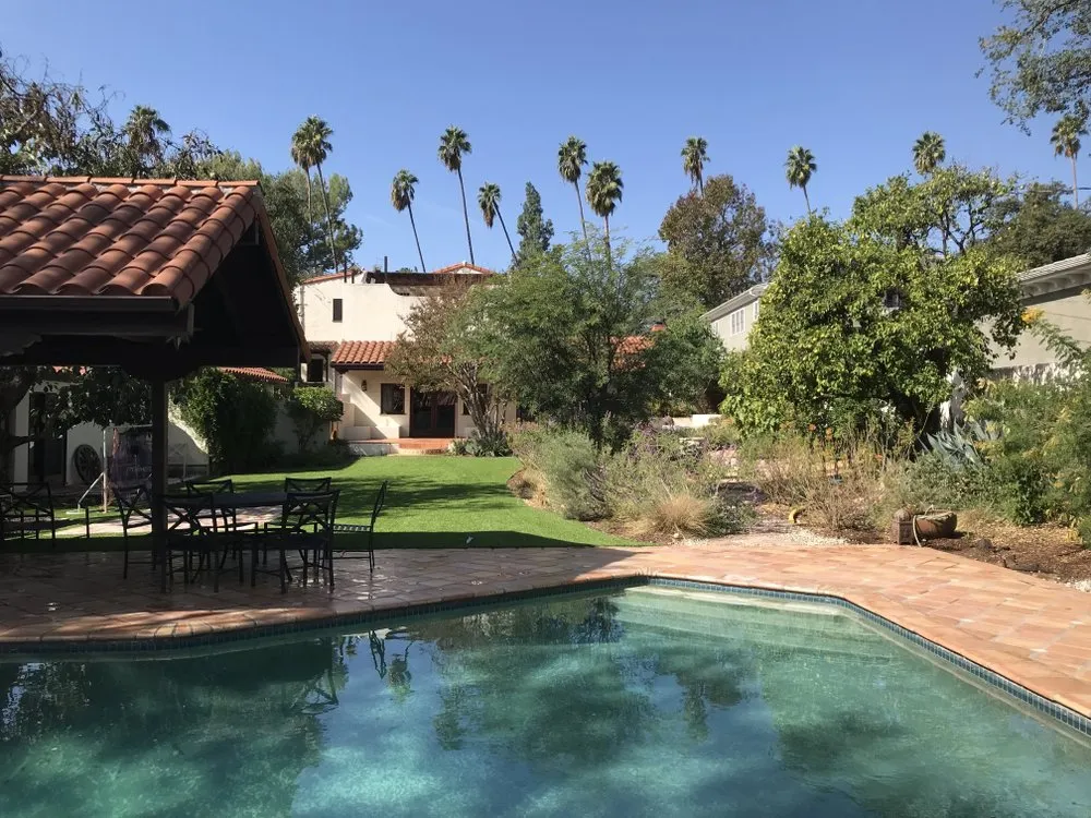 Custom outdoor landscaping in Altadena, CA by Artie Aguayo Landscape