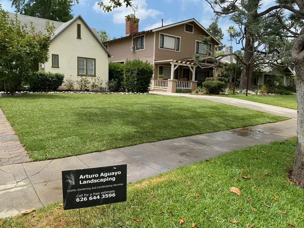 Expert garden landscaping in Altadena, CA by Artie Aguayo Landscape