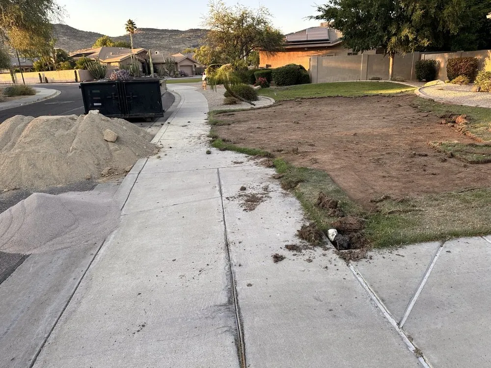 Custom lawn care service for outdoor upgrades in Peoria, AZ by Artificial Grass Masters