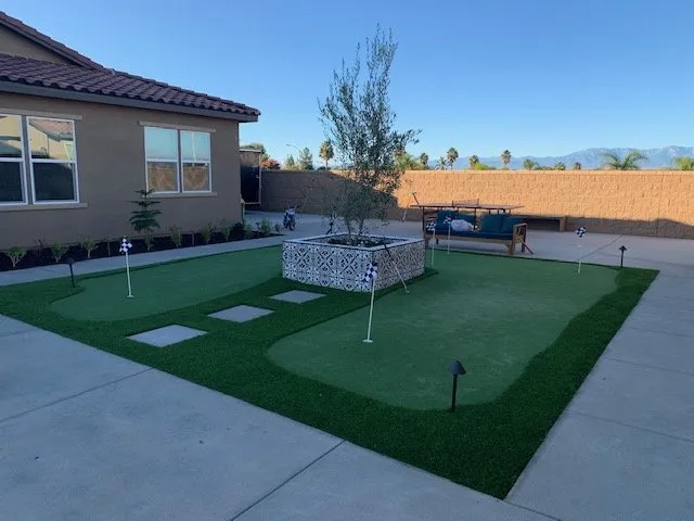 Custom landscape design for homes across Beaumont, CA - Artificial Grass, Pavers of Beaumont