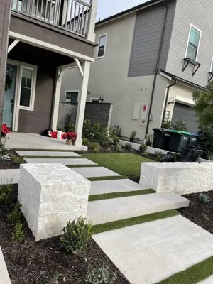 Artificial Grass, Pavers of Beaumont Logo