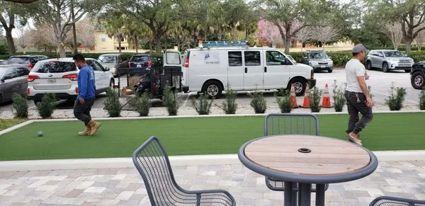Artificial Grass Pros Of Palm Beach Logo