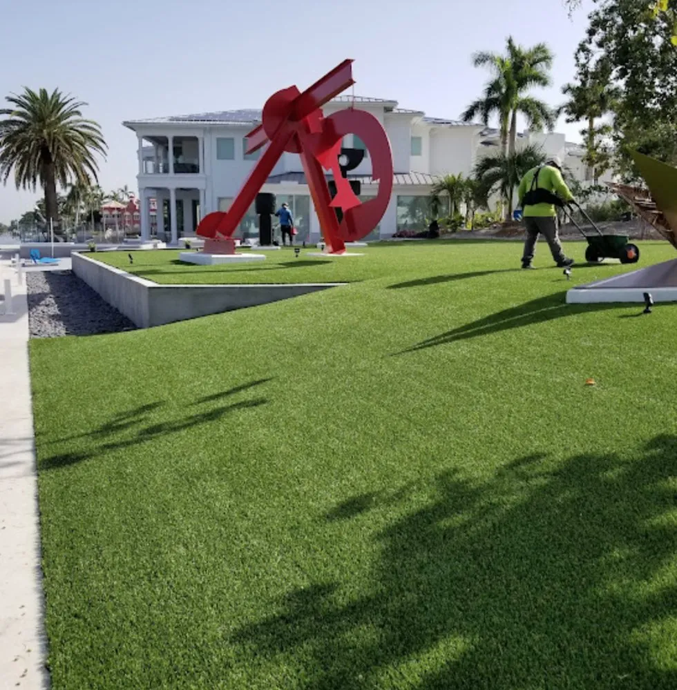 Reliable lawn mowing service for beautiful yards in Orlando, FL by Artificial Grass Pros