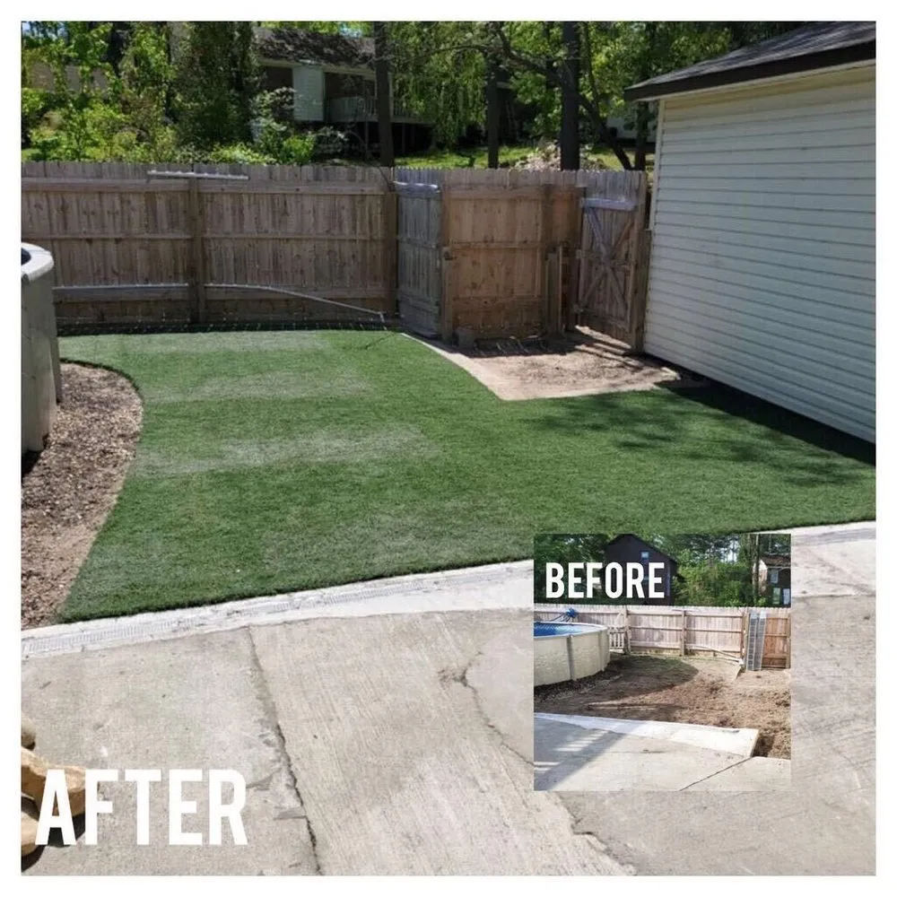 Trusted landscape design for outdoor upgrades in Rockwall, TX by Artificial Grass Recyclers