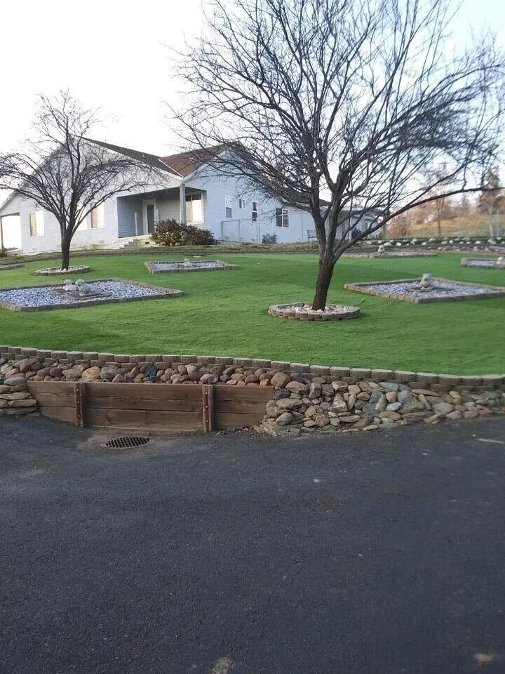 Top-rated garden landscaping in Rockwall, TX by Artificial Grass Recyclers
