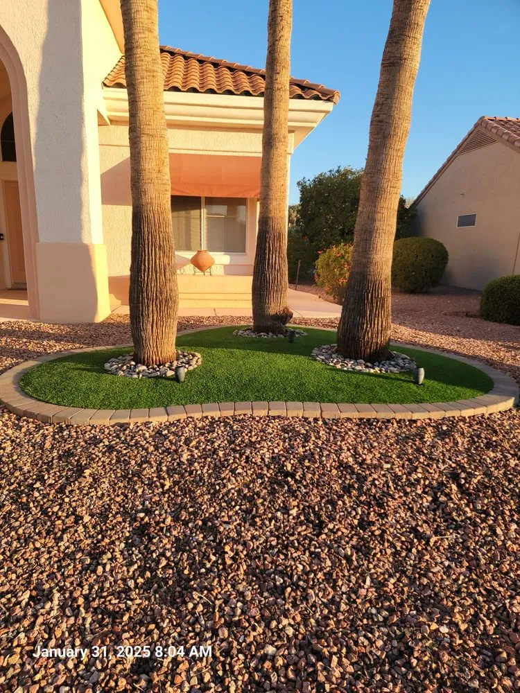 Trusted garden landscaping in Glendale, AZ by Artificial Grass Specialist