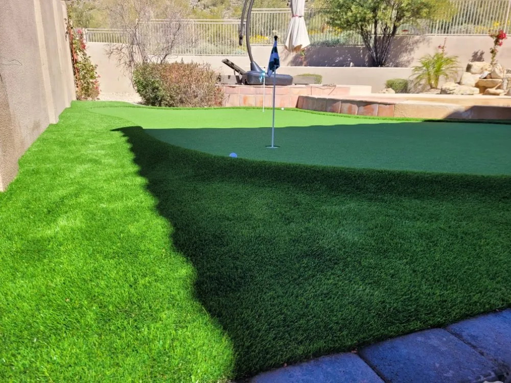 Affordable garden landscaping for year-round maintenance in Glendale, AZ by Artificial Grass Specialist