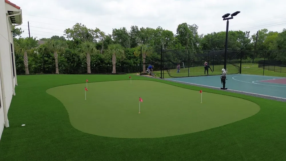 Top-rated outdoor landscaping with custom design across League City, TX - Artificial Grass TX