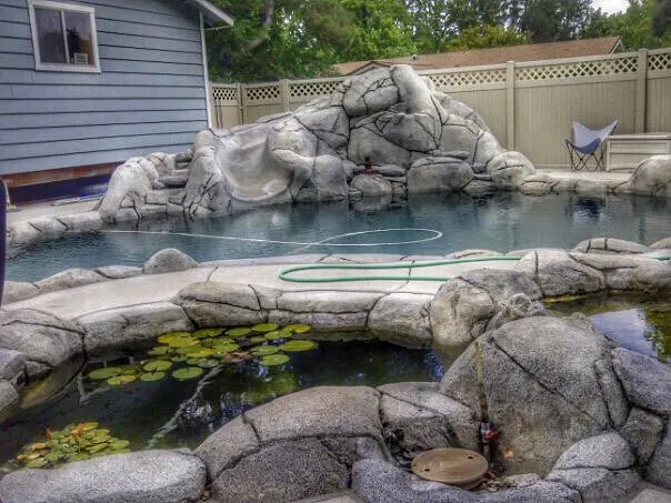 Custom yard maintenance experts serving Homeland, CA - Artificial Rock and Waterfalls