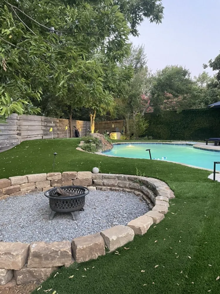Expert garden landscaping in Dallas, TX - Artificial Turf Kings