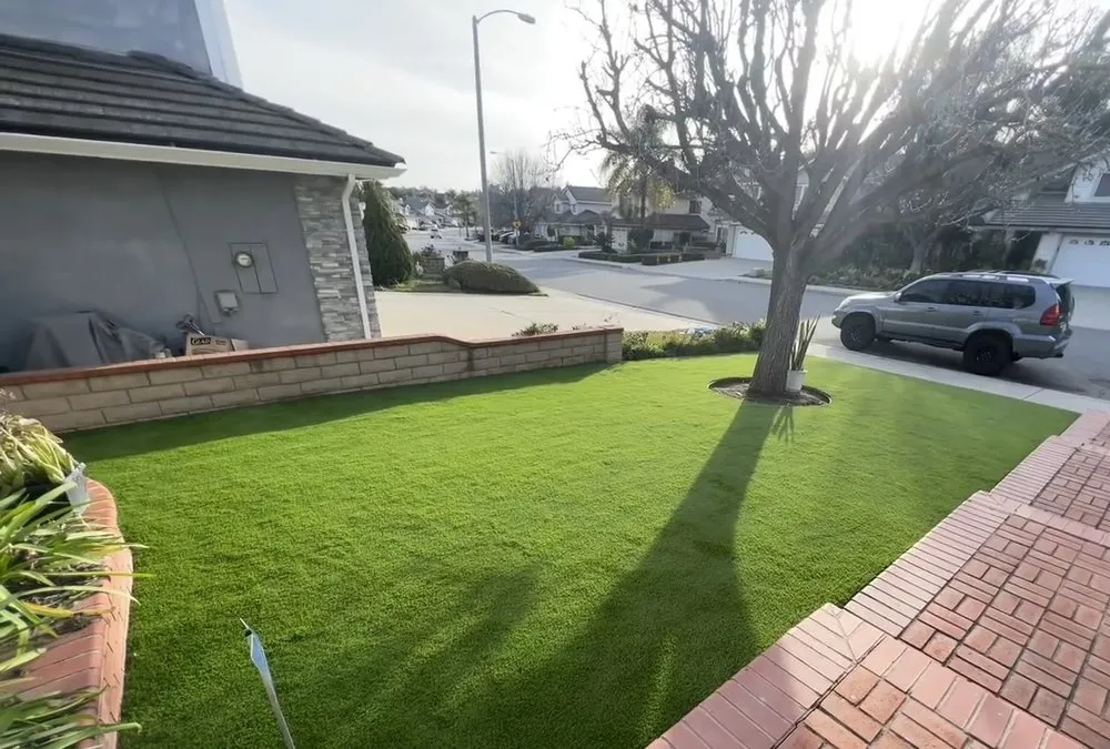 Custom landscape installation near you in Diamond Bar, CA by Artificial Turf Master