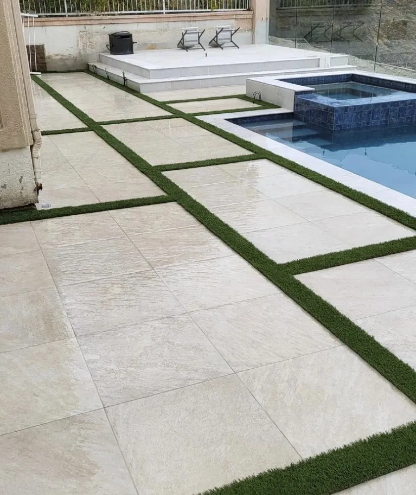 Top-rated lawn care service with custom design in Diamond Bar, CA by Artificial Turf Master