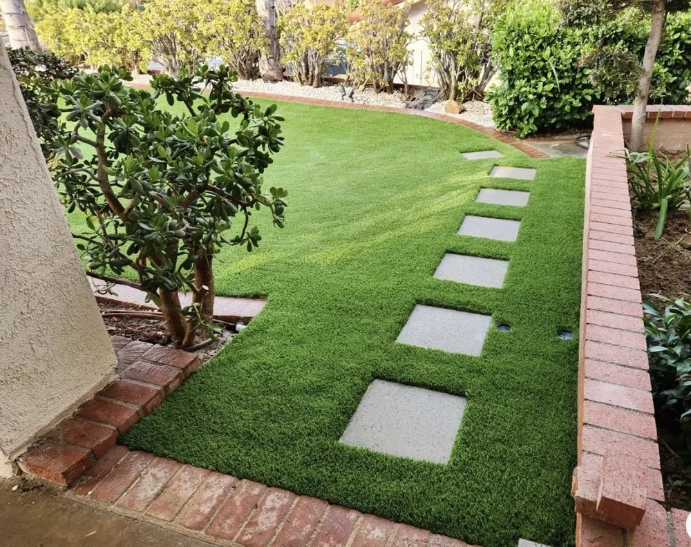 Expert garden landscaping in Diamond Bar, CA by Artificial Turf Master