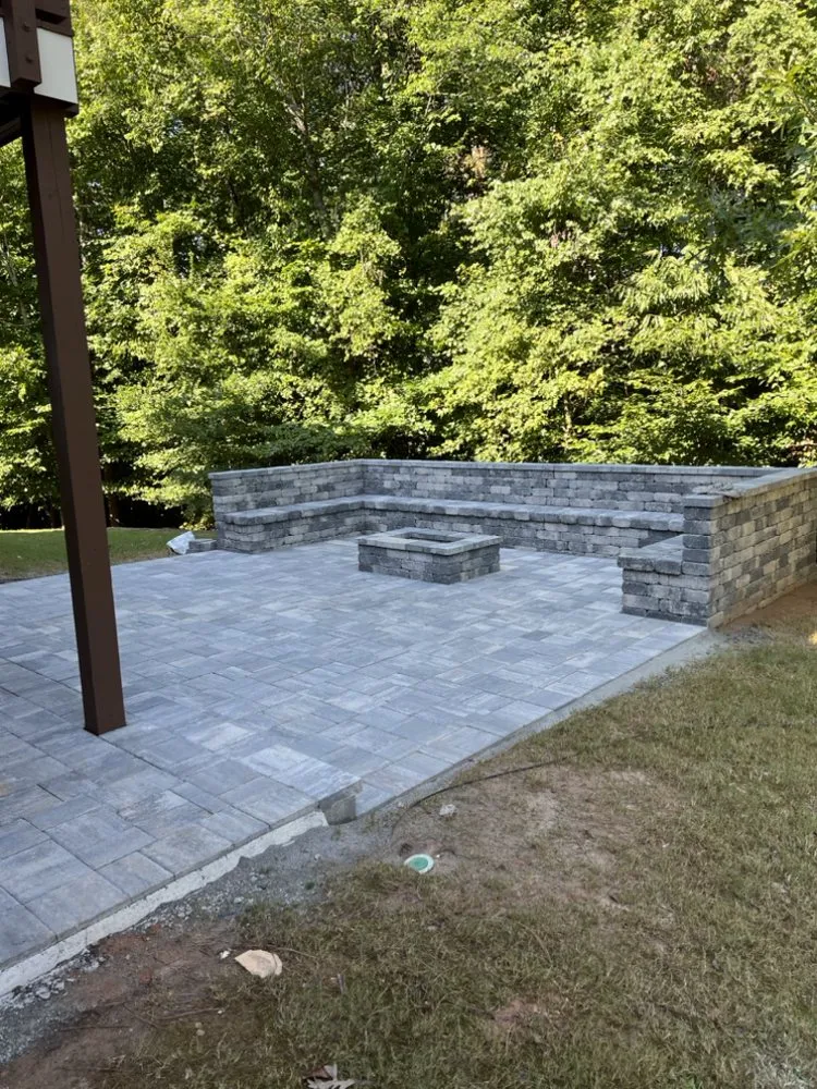 Professional landscape installation for homes in Sugar Hill, GA by Artihaus Construction