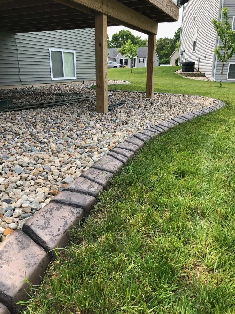 Professional residential landscaping for residential properties across South Bend, IN - Artisan Curbing