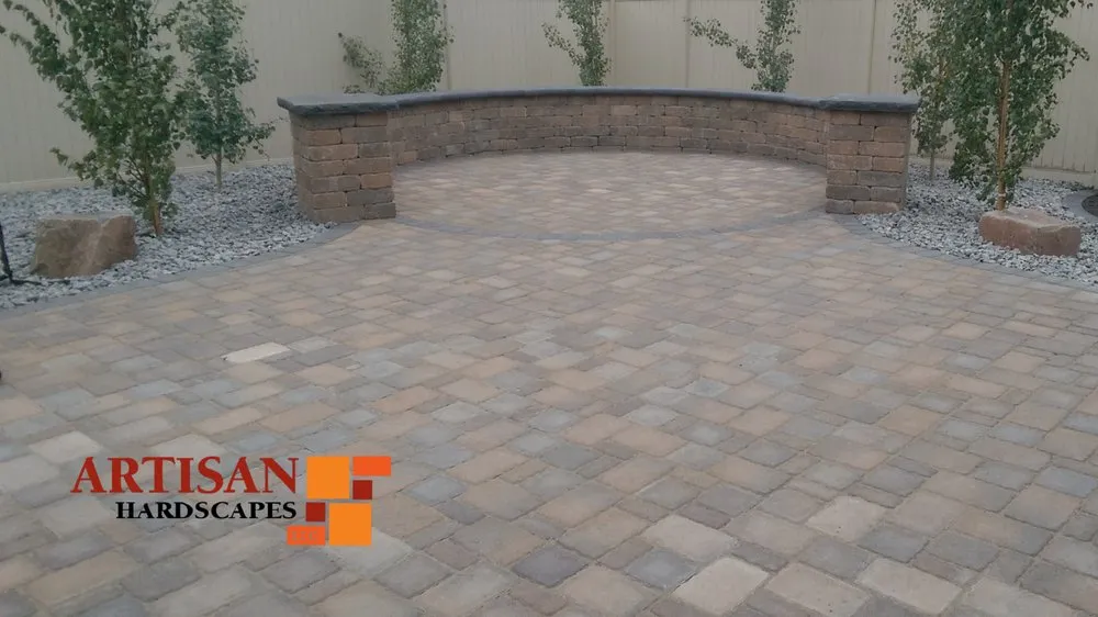 Local residential landscaping in Fargo, ND by Artisan Hardscapes