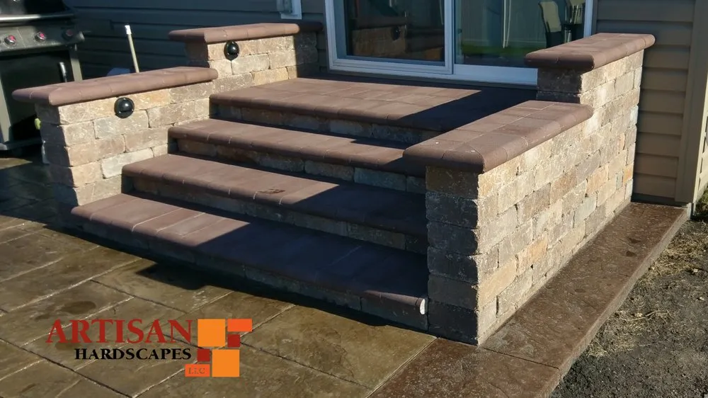 Top-rated outdoor landscaping for residential properties across Fargo, ND - Artisan Hardscapes