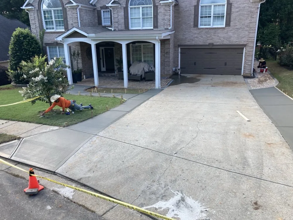 Professional residential landscaping in Lawrenceville, GA by Artisan Scapes