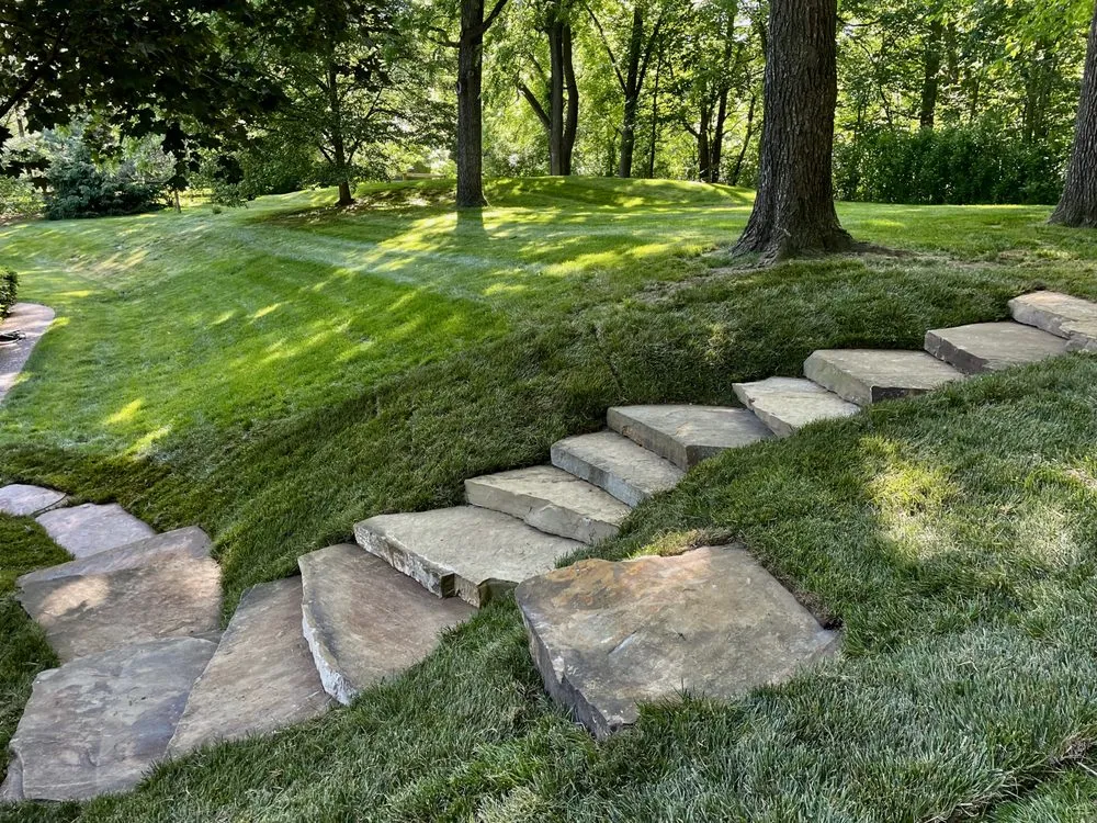 Expert landscape installation in Springfield, IL by Artisan Stone Products