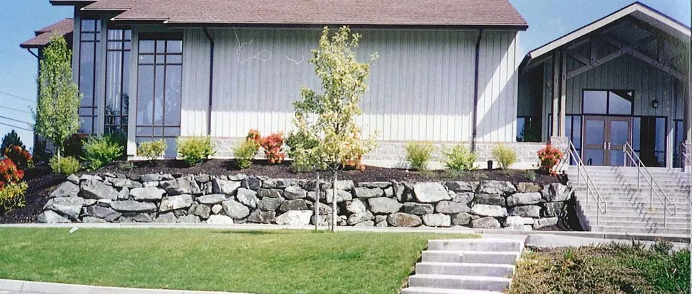 Trusted landscape design in Tacoma, WA - Artist Rock Wall