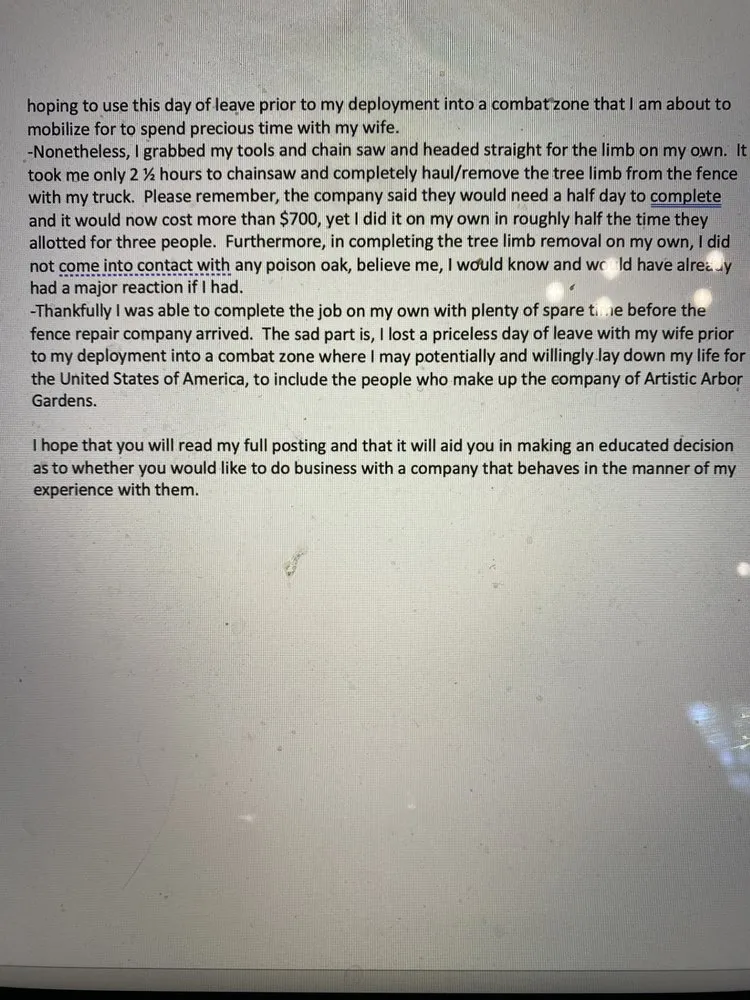 Top-rated garden landscaping for year-round maintenance in Lakeside, CA by Artistic Arbor Gardens