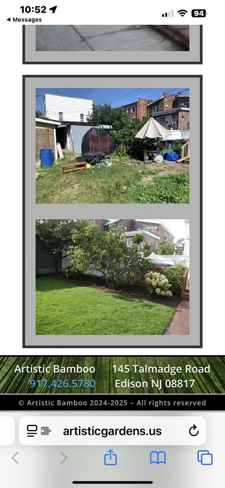 Affordable yard maintenance experts serving Edison, NJ - Artistic Bamboo